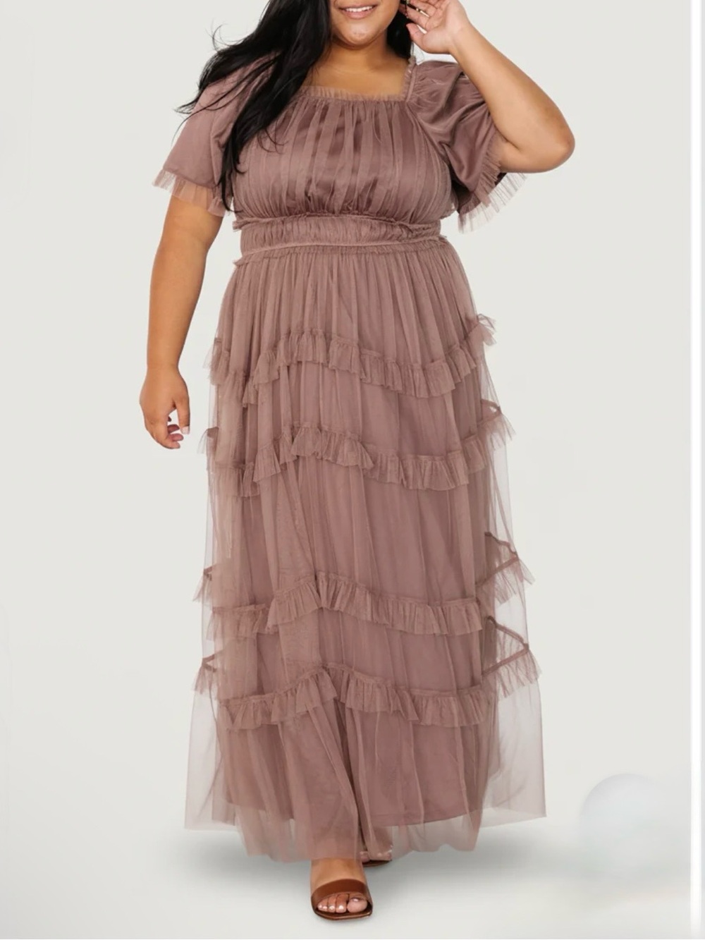 NWT Baltic Born Magdalena Tulle Maxi Dress Size 3X